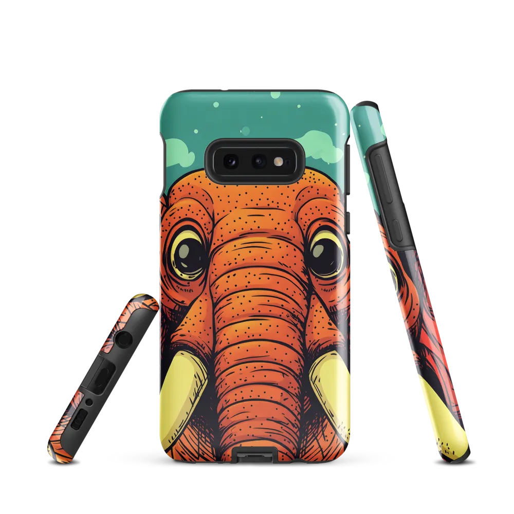 Whimsical Majesty: The Playful Elephant