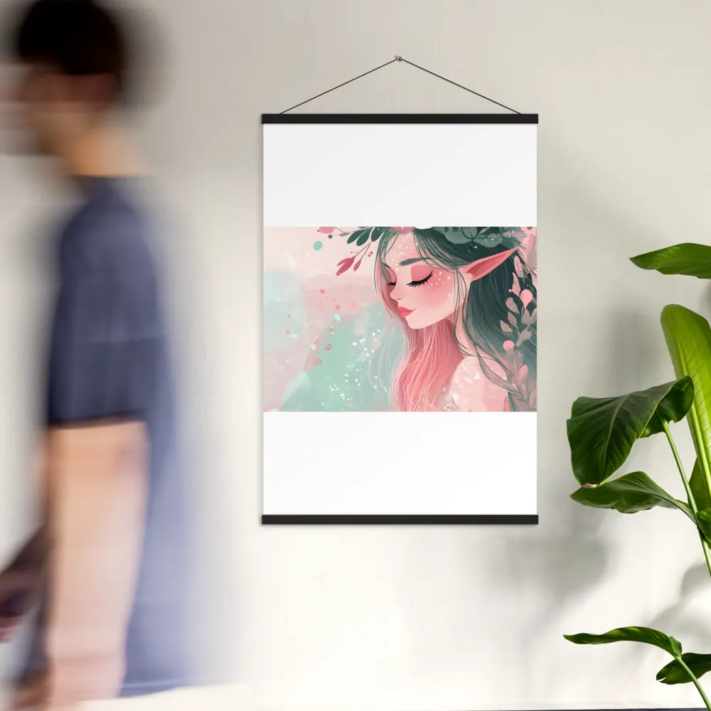 Whispers of Nature | Poster With Black Wood Hanger | 24″×36″