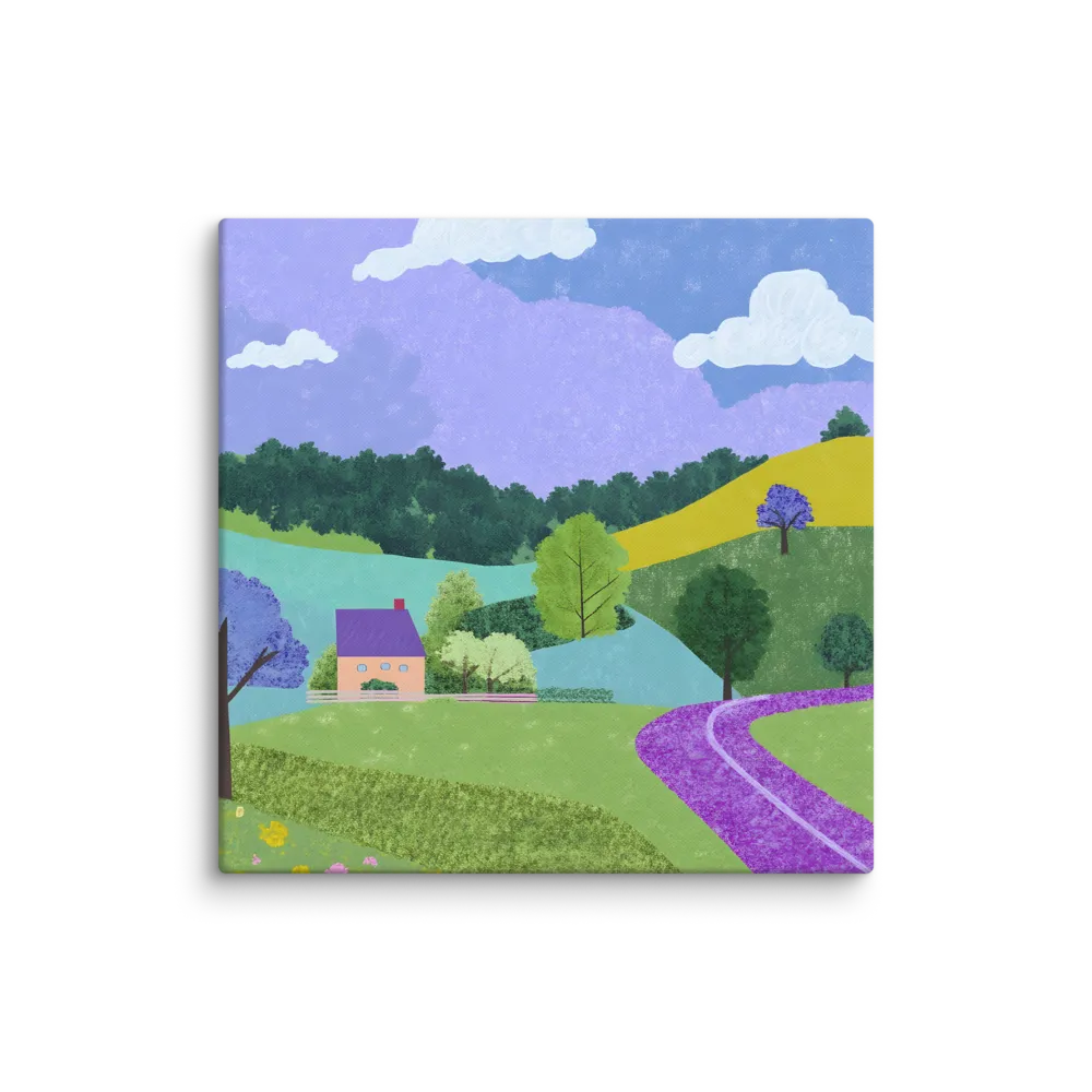Whispers of a Serene Landscape | Canvas | 30″×30″