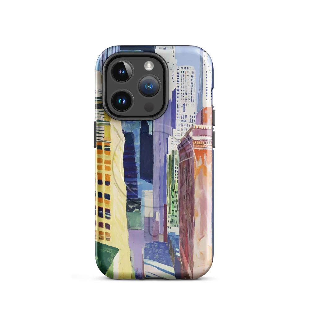 Urban Symphony in Color | Phone Case |  14 Pro | MagSafe® Tough Case | Glossy