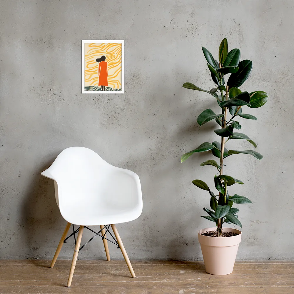 Connection to Serenity | Poster with White Frame | 11″×14″