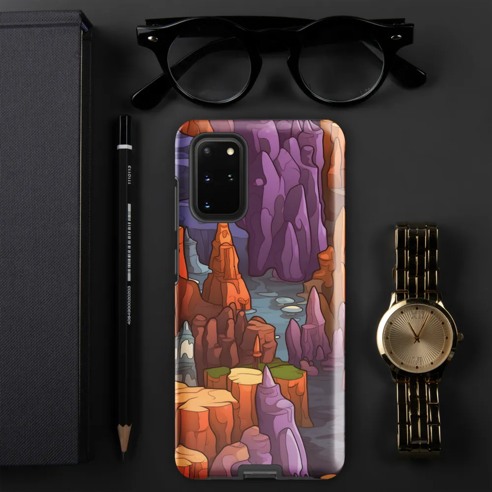 Vibrant Rockscape: A Digital Odyssey