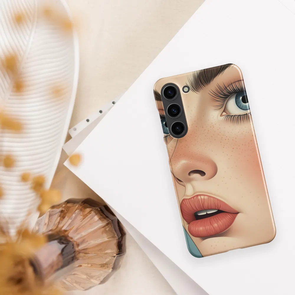 Whispers of Serenity | Phone Case |  S23 Plus | Snap Case | Matte