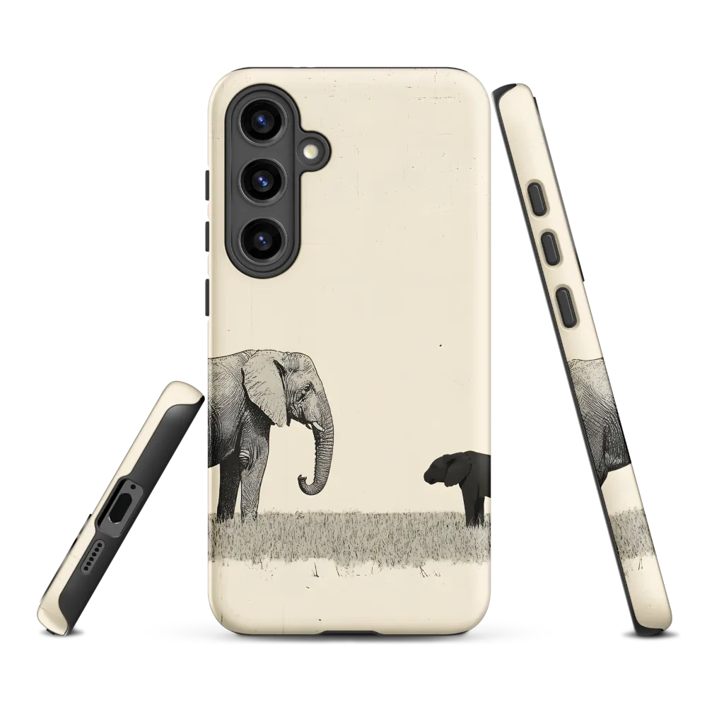 Contrasting Companions | Phone Case |  S24 Plus | Tough Case | Matte