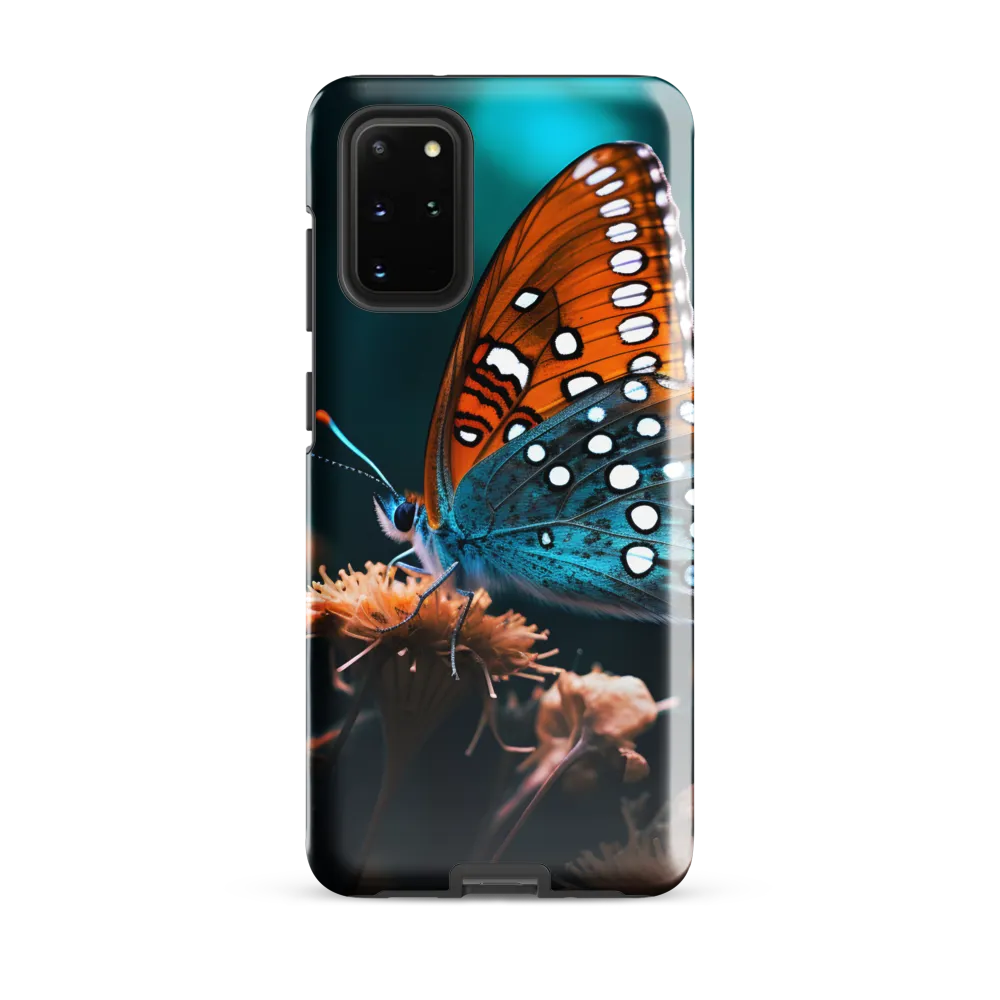 Whispers of Color: The Butterfly's Embrace