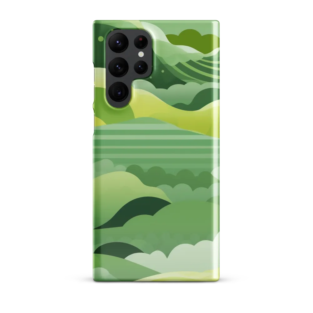 Tranquility in Green Waves
