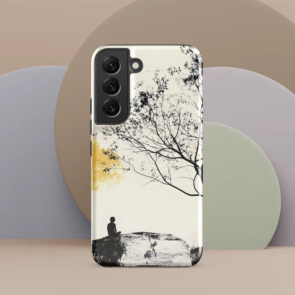 Whispers of Solitude | Phone Case |  S22 | Tough Case | Glossy