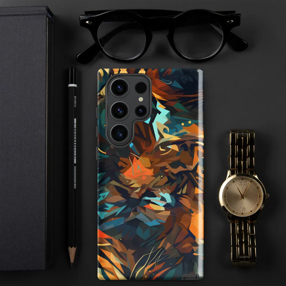 Wild Symphony: Abstract Tigers