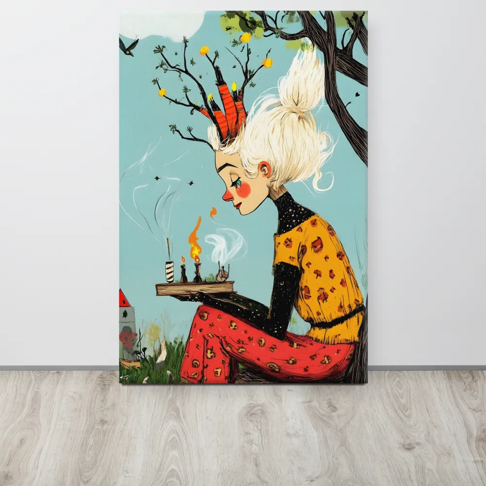 Whimsical Nature Girl