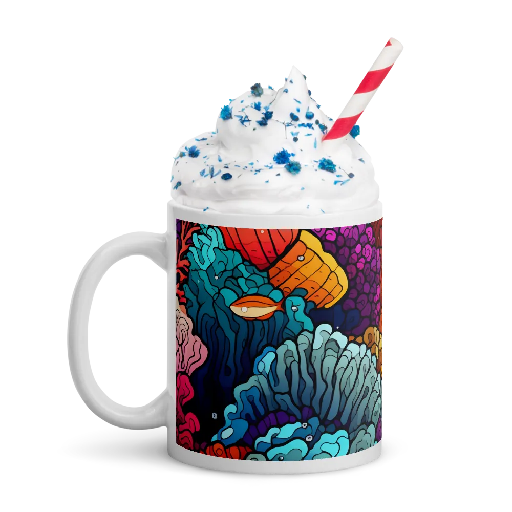 Vibrant Underwater Symphony | Mugs | Multiple Sizes & Colors