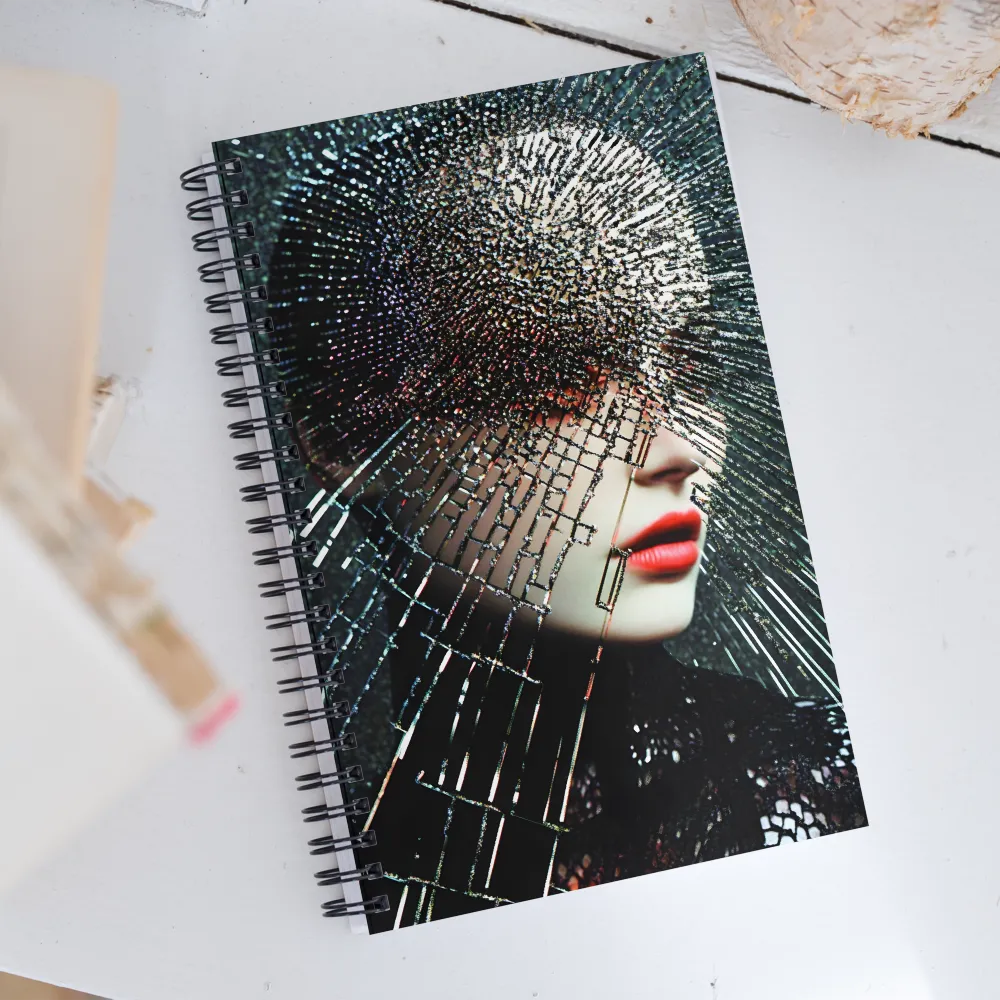 Fractured Identity | Spiral Notebook