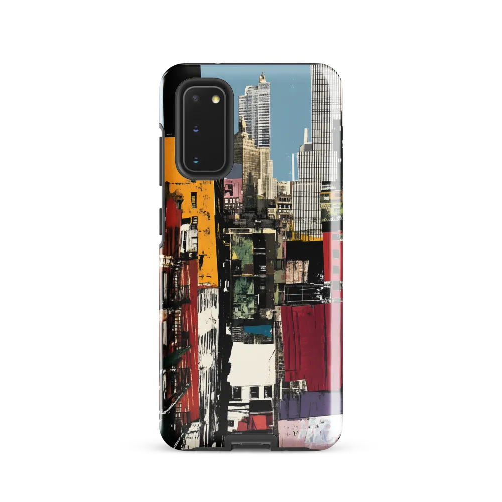Urban Collage: A Vivid Cityscape
