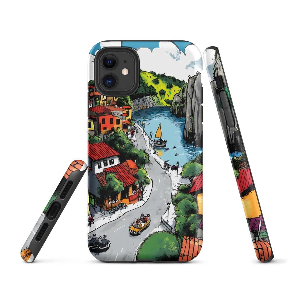 Whimsical Village by the Water