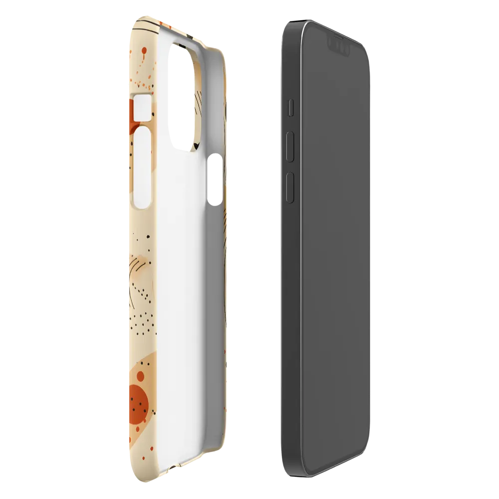Playful Patterns in Earth Tones | Phone Case |  13 Pro Max | Snap Case | Matte