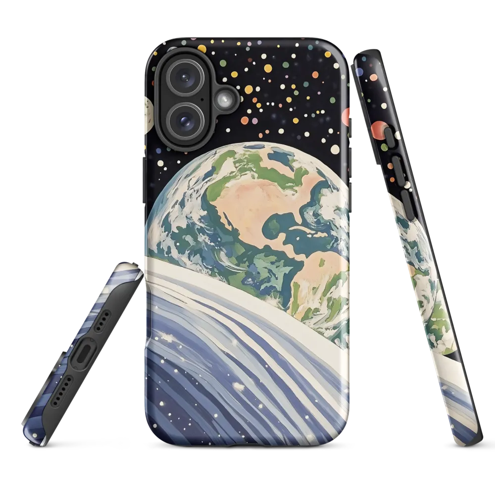 Celestial View: A Surreal Journey Through Space