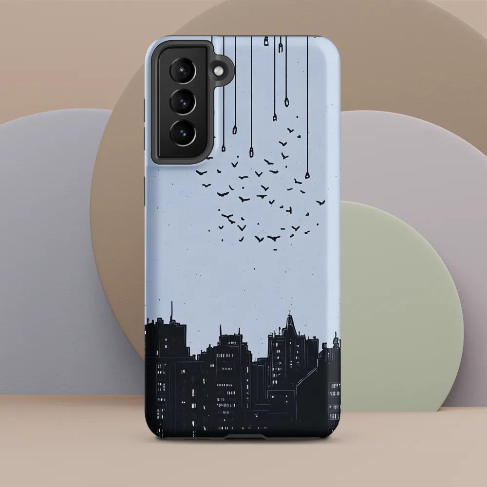 Elevated Serenity: A Minimalist Cityscape