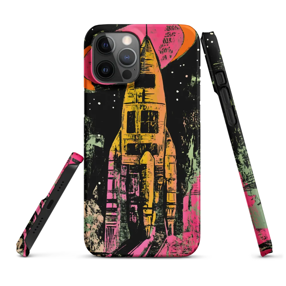Cosmic Voyage: A Surreal Rocket Adventure