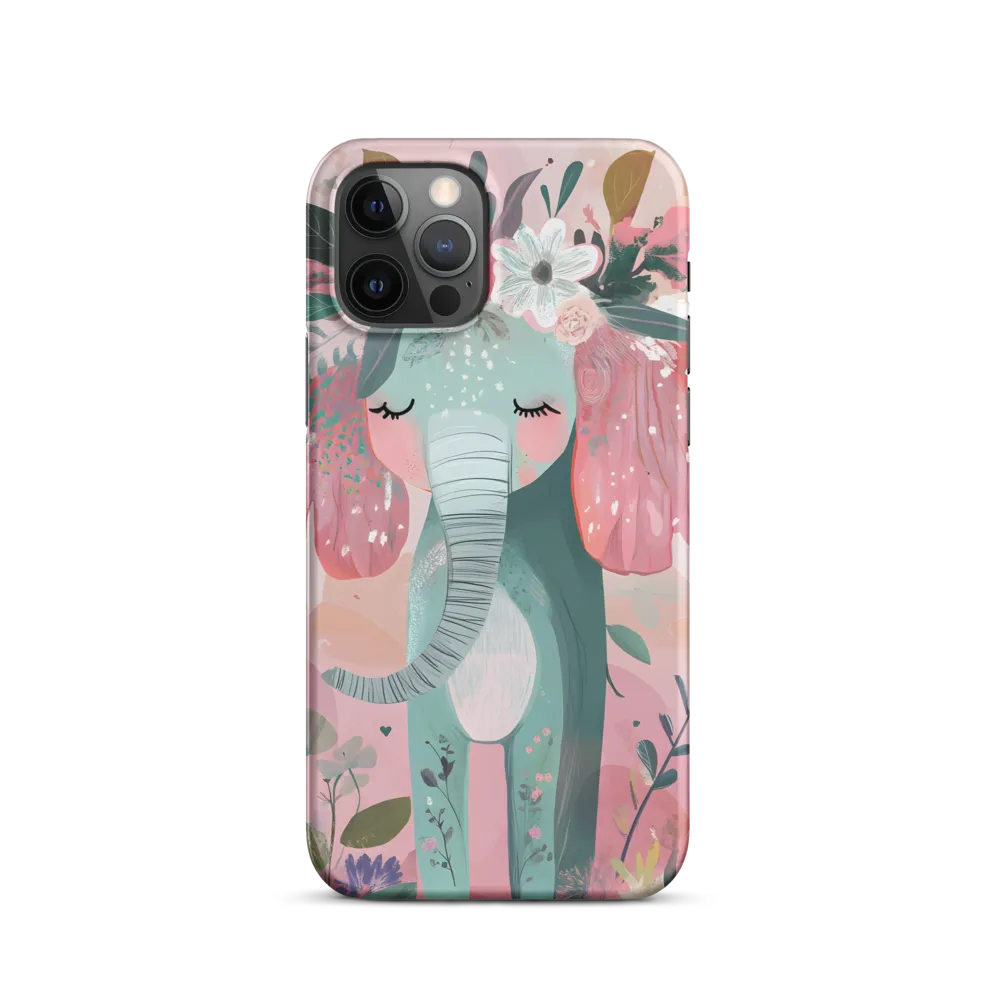 Whimsical Elephant in Bloom