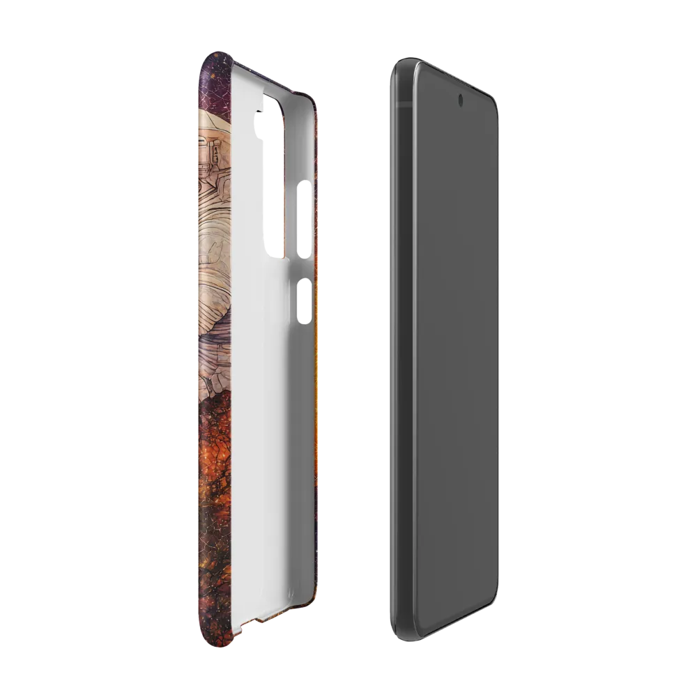 Cosmic Contemplation | Phone Case |  S21 FE | Snap Case | Matte
