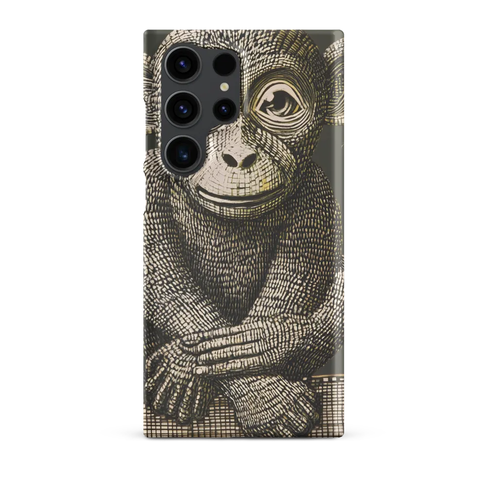 Intricate Primate Portrait