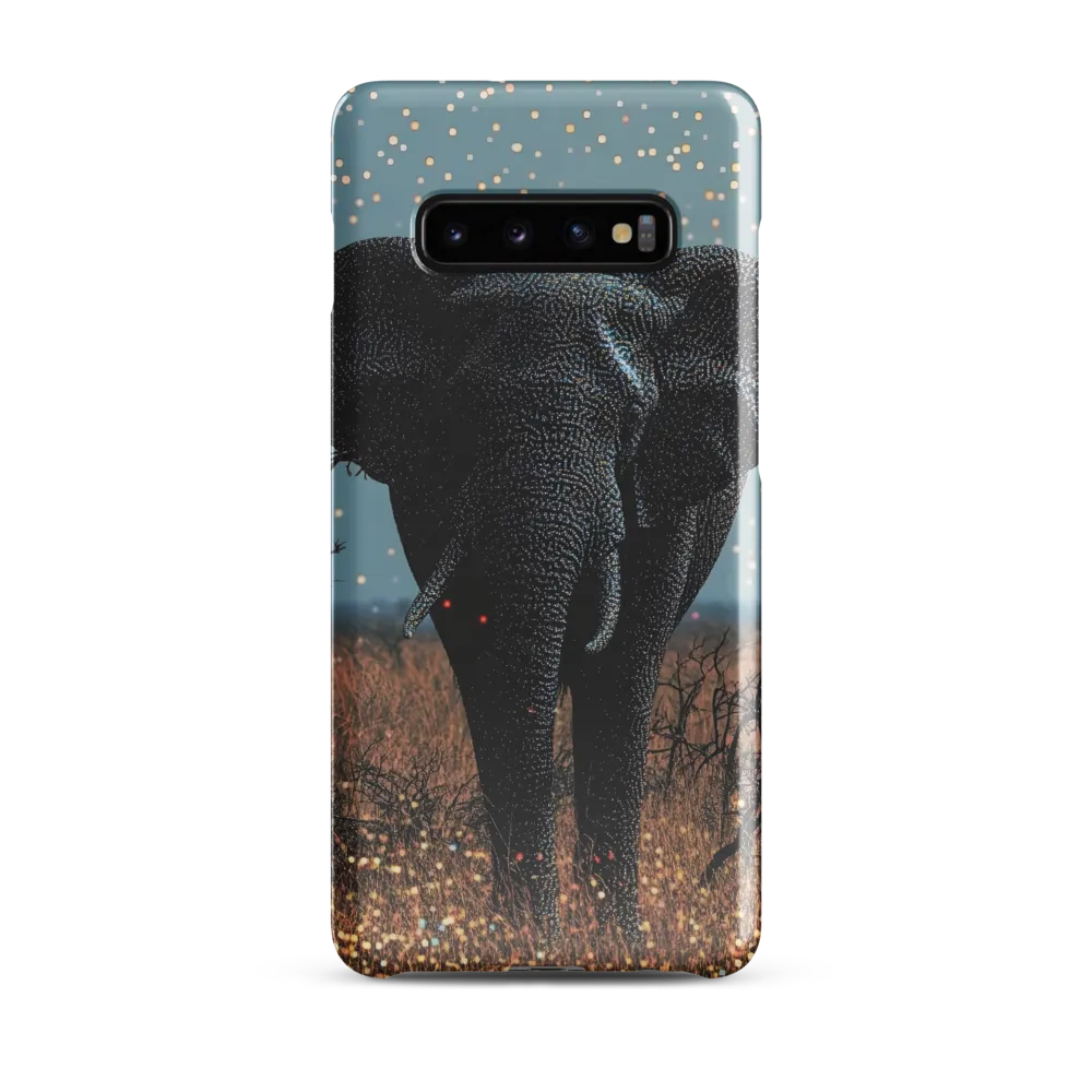 Majestic Presence: The Surreal Elephant | Phone Case |  S10 Plus | Snap Case | Glossy