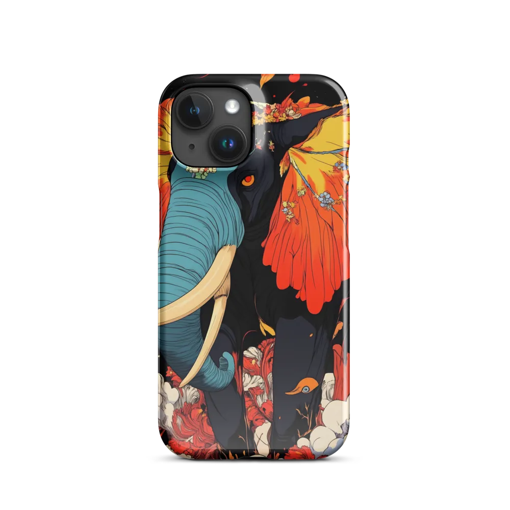 Majesty of the Floral Elephant | Phone Case |  15 | Snap Case | Glossy