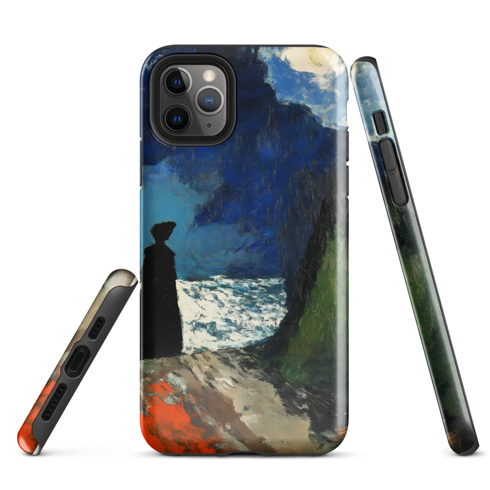 Solitary Reflection by the Sea | Phone Case |  11 Pro Max | Tough Case | Glossy