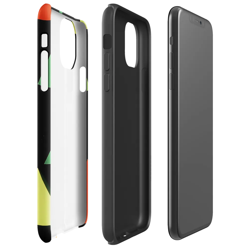 Geometric Harmony in Color | Phone Case |  11 Pro Max | Tough Case | Glossy