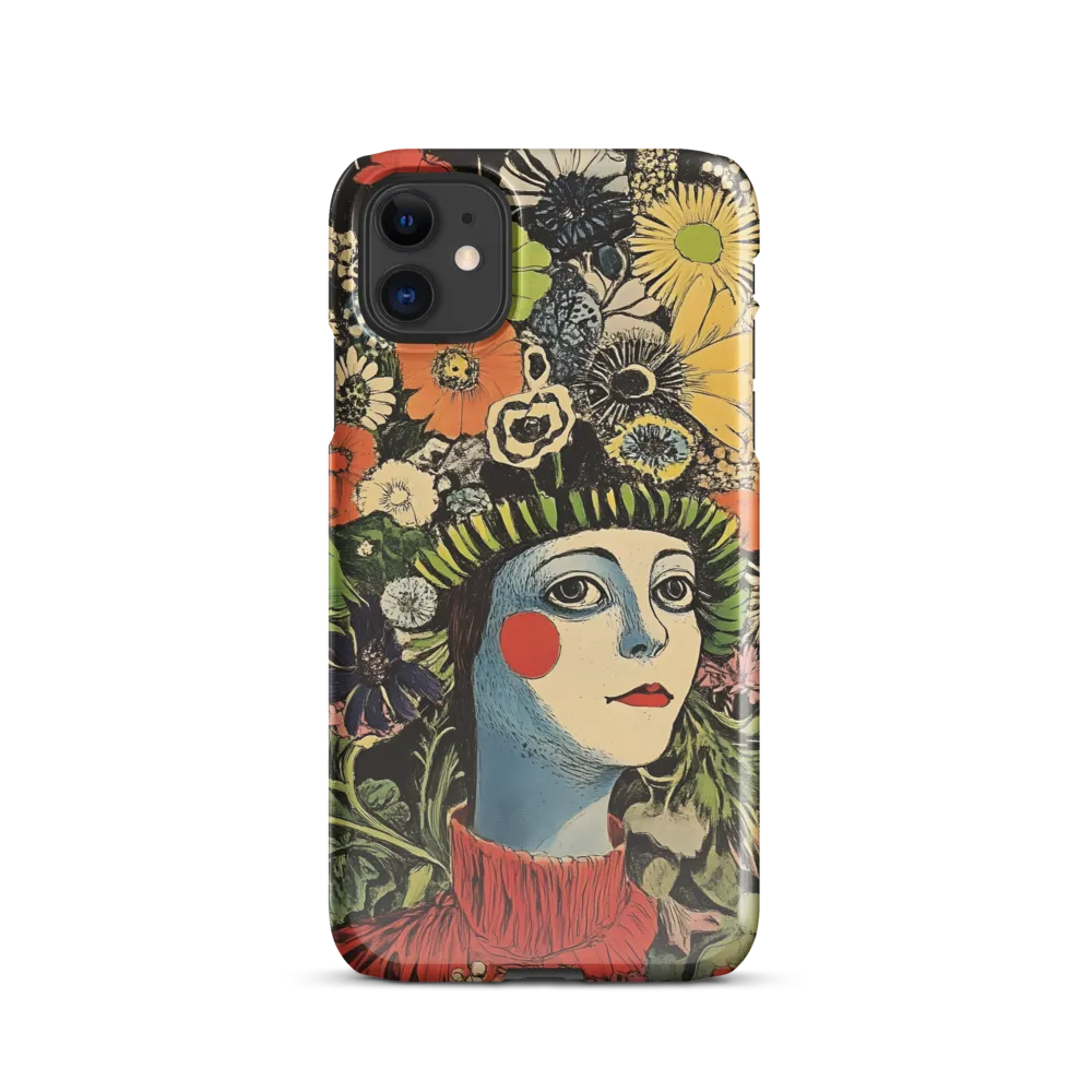 Floral Whimsy: A Portrait of Nature's Embrace