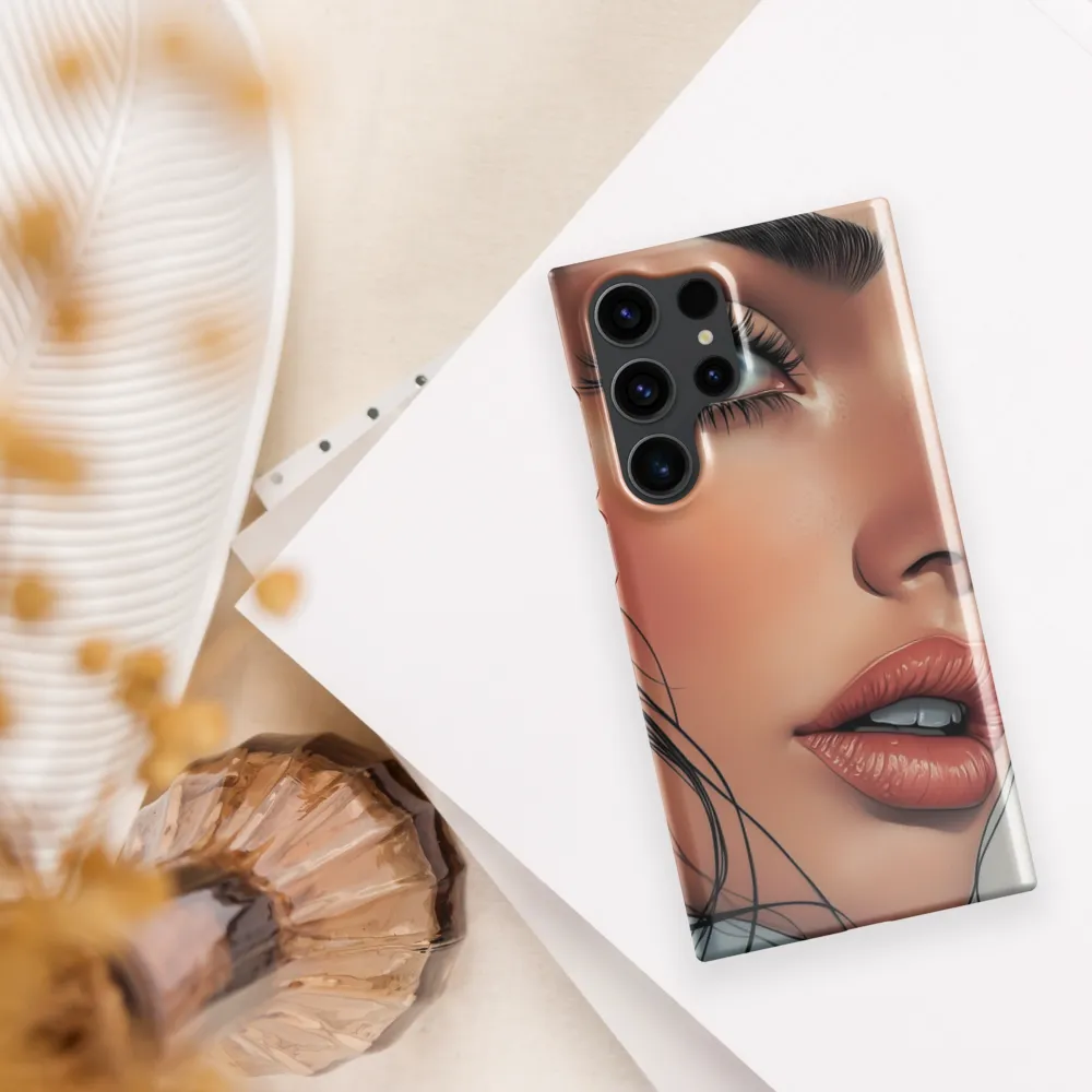 Iris & Skin — Close-Up Portrait