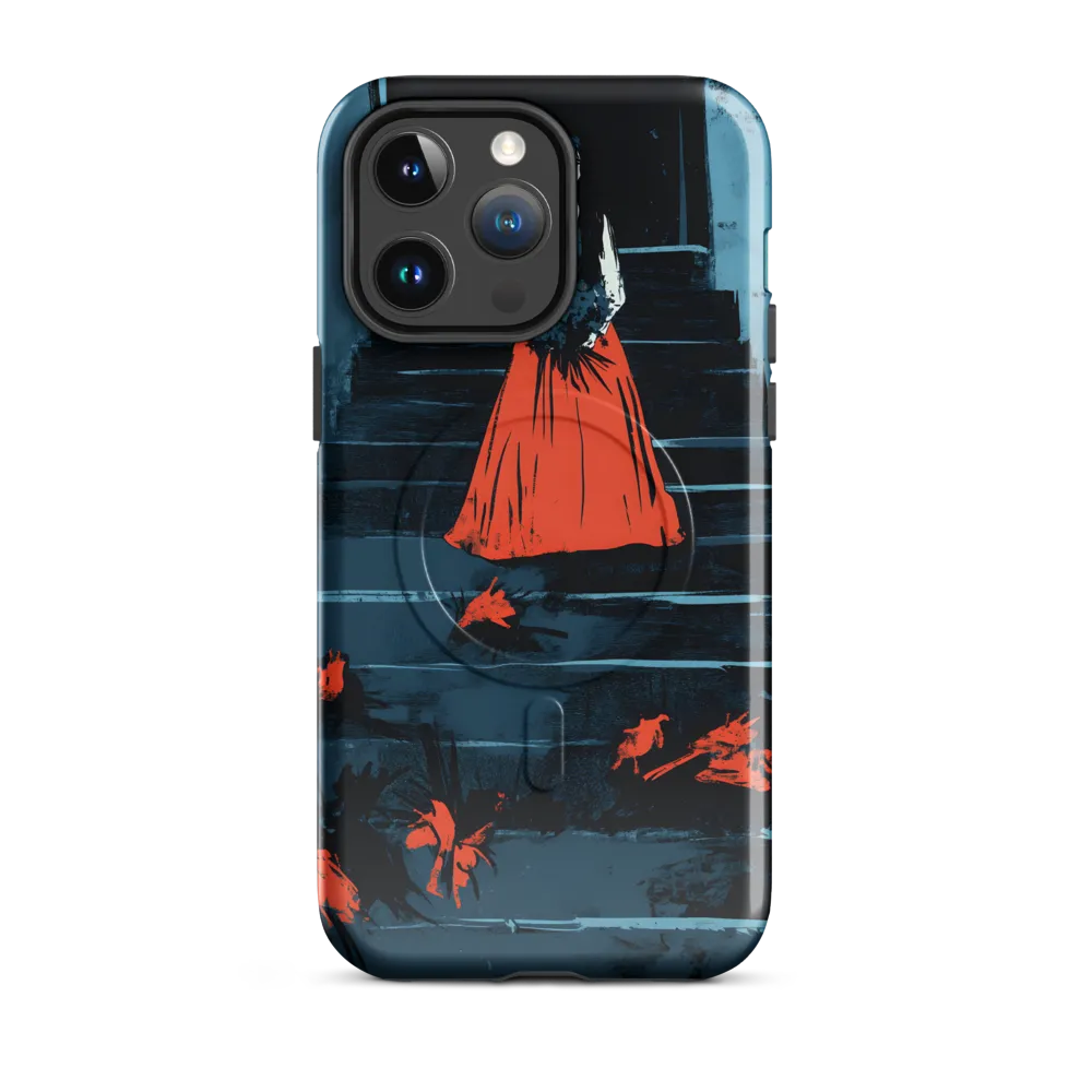 Silent Steps | Phone Case |  14 Pro Max | MagSafe® Tough Case | Glossy