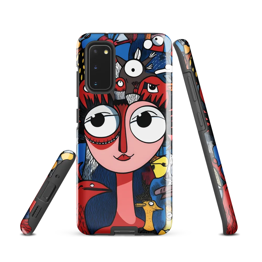 Whimsical Fusion | Phone Case |  S20 | Tough Case | Glossy