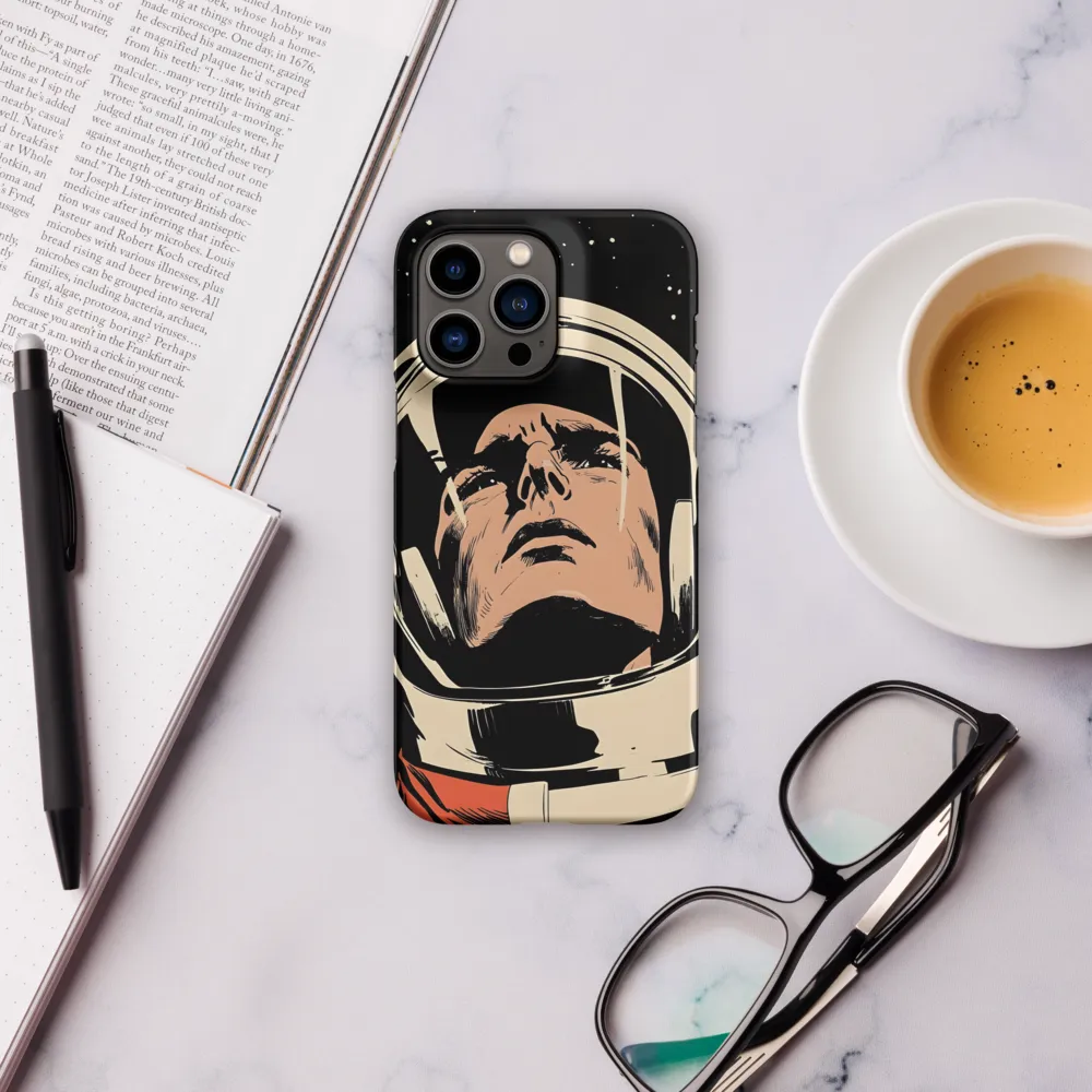 Gaze of the Astronaut | Phone Case |  14 Pro Max | Snap Case | Matte