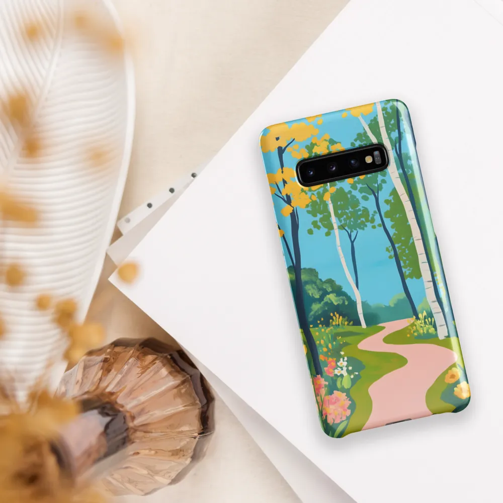 The Winding Path of Nature | Phone Case |  S10 Plus | Snap Case | Glossy