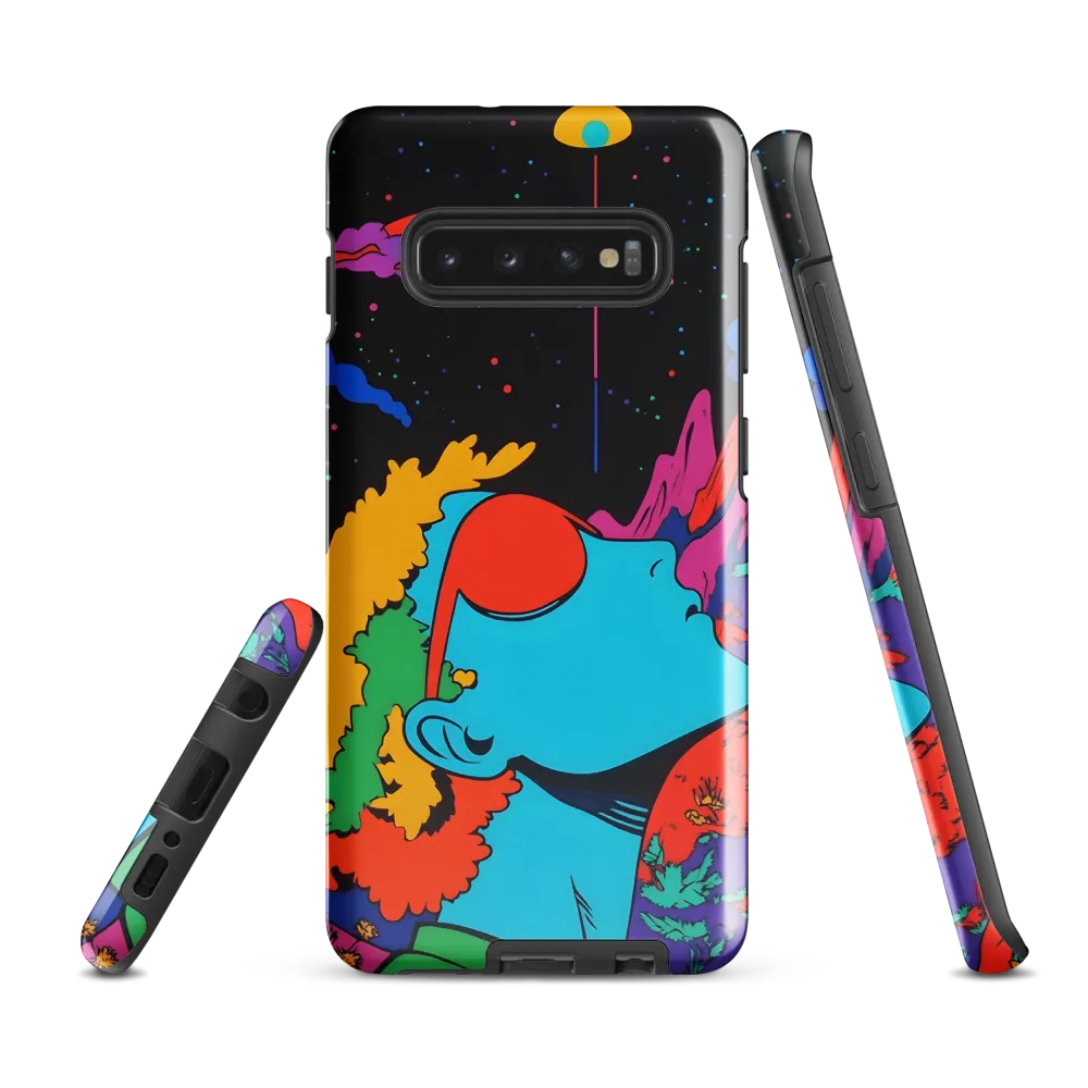 Cosmic Curiosity | Phone Case |  S10 Plus | Tough Case | Glossy