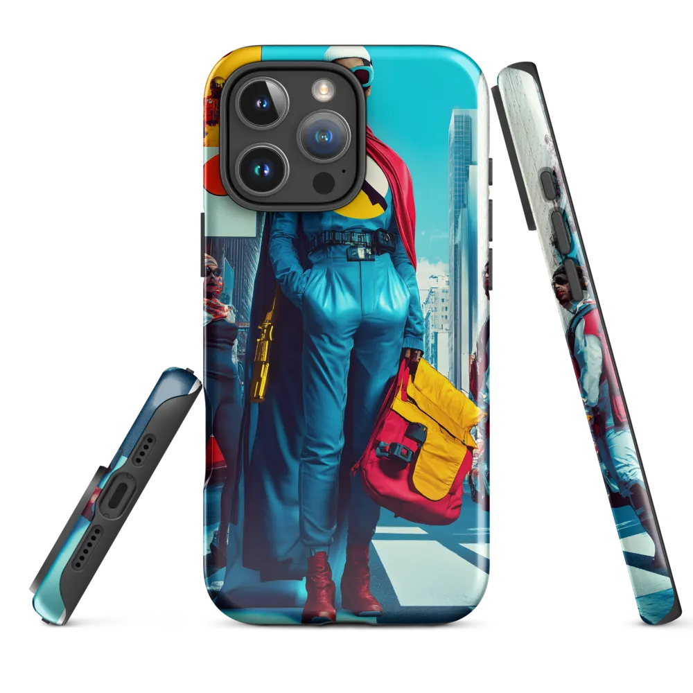 Urban Power: A Superhero's Stance