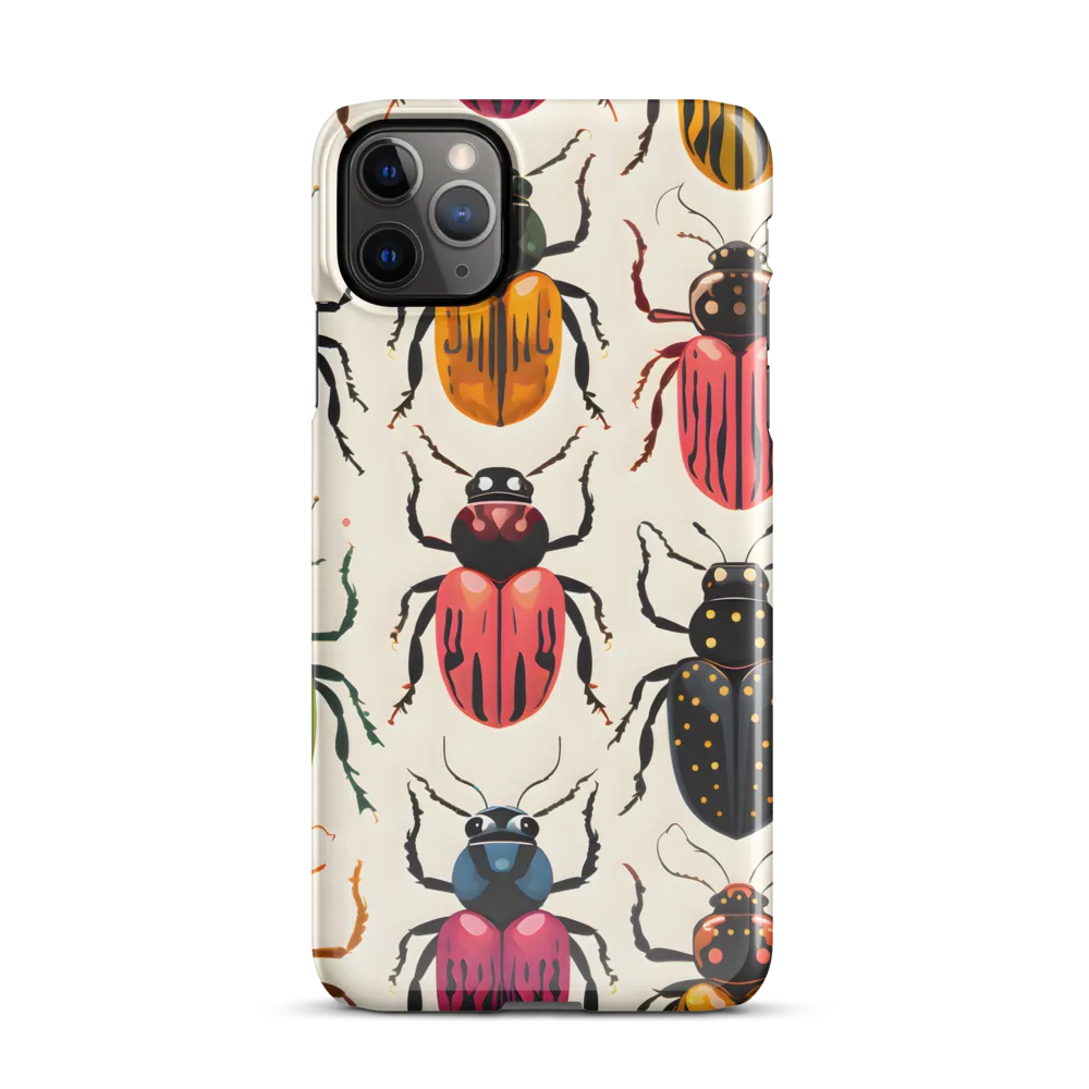 Beetle Mosaic: A Colorful Exploration of Insects | Phone Case |  11 Pro Max | Snap Case | Glossy