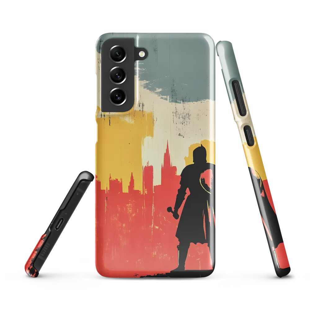 Hero in the Urban Dawn | Phone Case |  S21 FE | Snap Case | Glossy