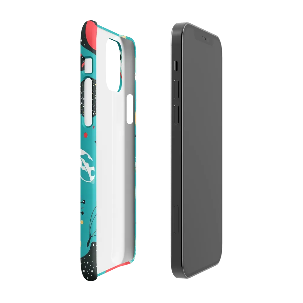 Whimsical Astronaut in Cosmic Wonderland | Phone Case |  12 | Snap Case | Matte