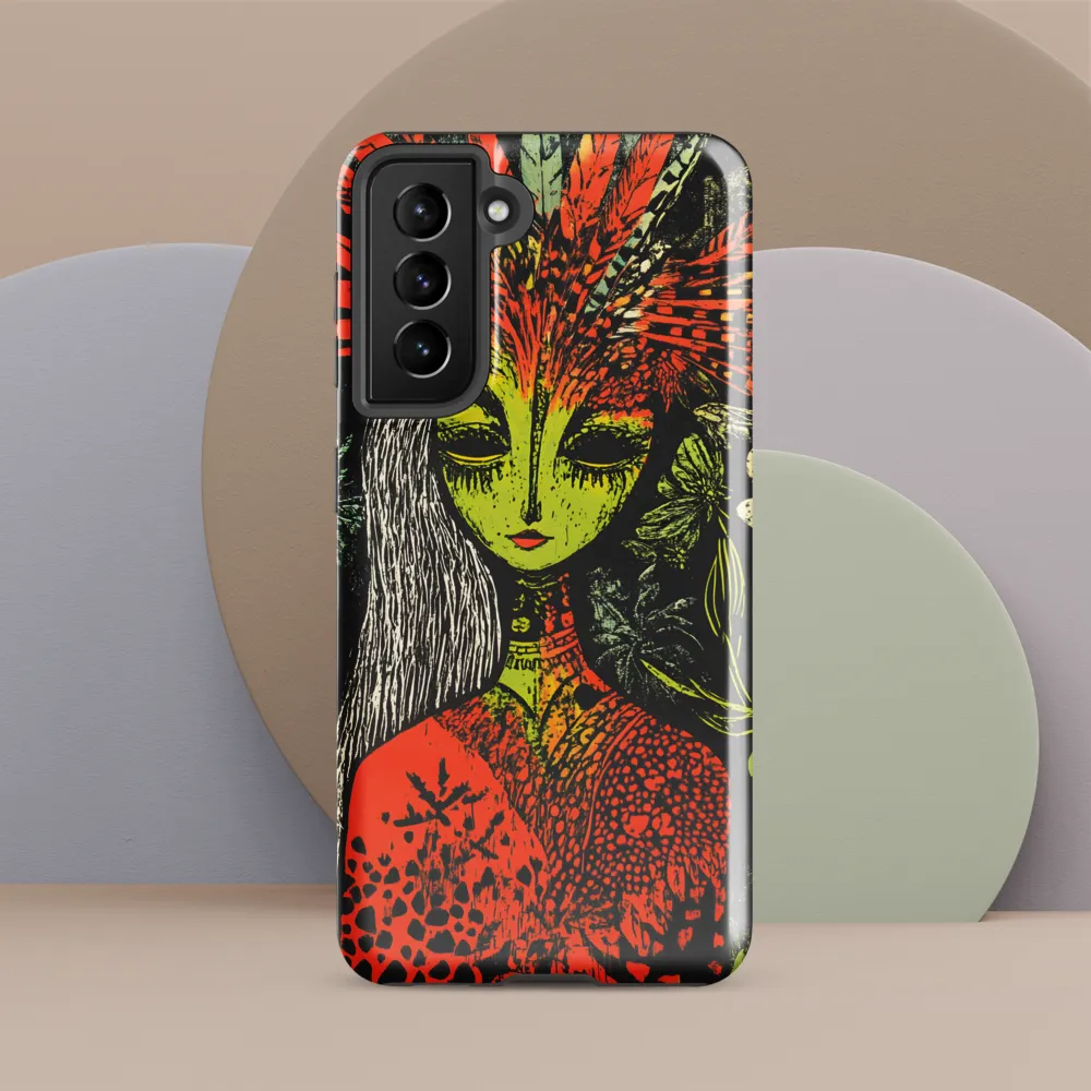 Mystical Flora: A Surreal Portrait