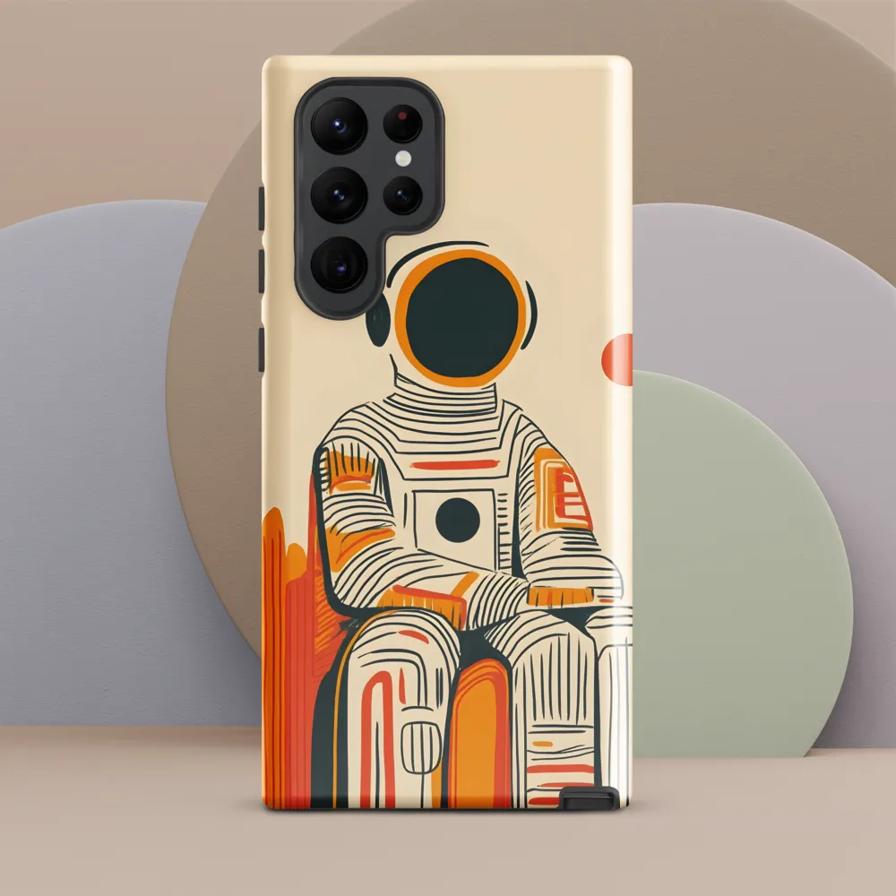 Contemplation of the Stars | Phone Case |  S22 Ultra | Tough Case | Glossy