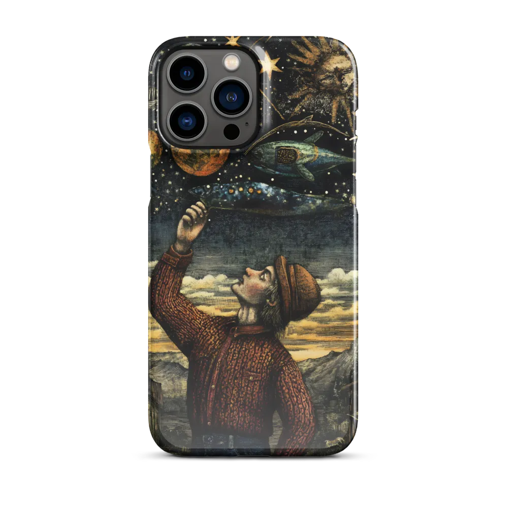 Cosmic Curiosity: A Journey Beyond Earth | Phone Case |  13 Pro Max | Snap Case | Glossy