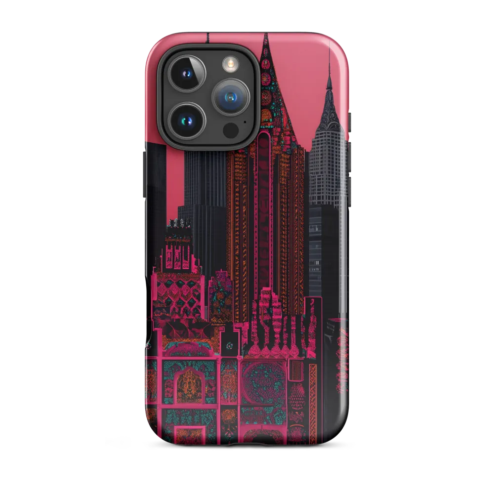 Urban Vibrance: A Digital Exploration of Skyscrapers