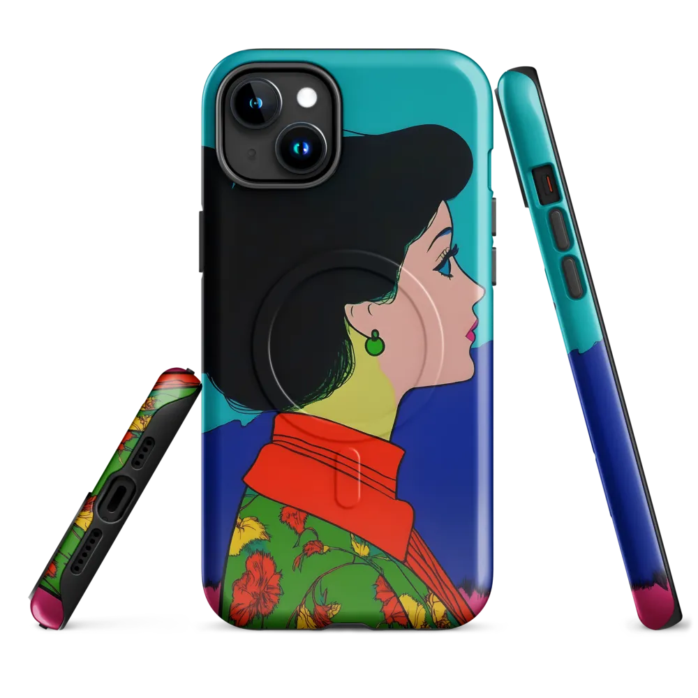 Whispers of Color: A Pop Art Portrait