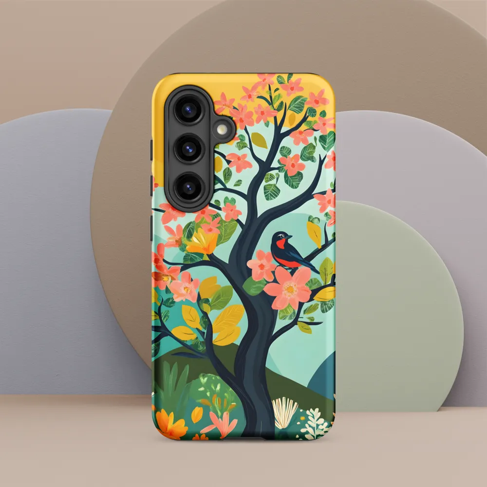 Spring Blossoms: A Serene Encounter