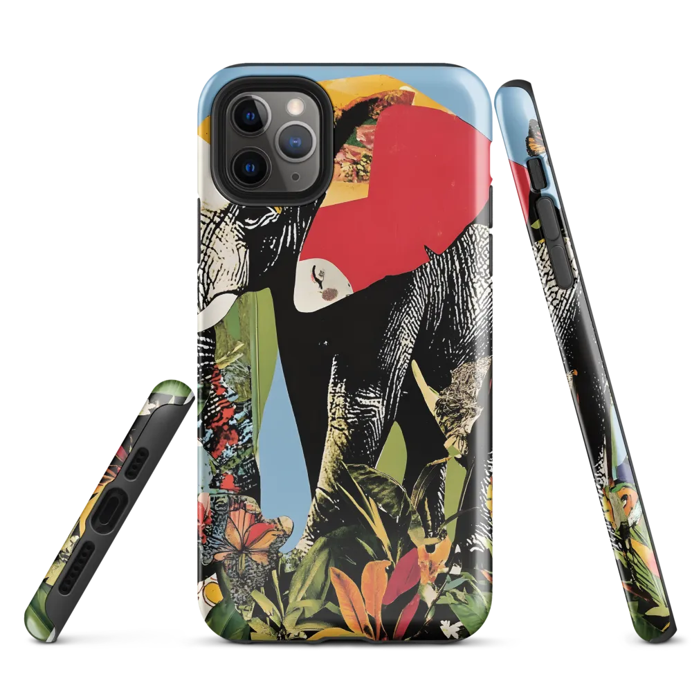 Harmony of Nature: The Elephant's Embrace | Phone Case |  11 Pro Max | Tough Case | Glossy