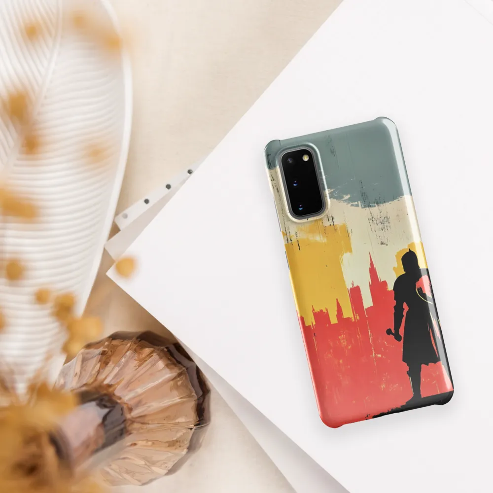 Hero in the Urban Dawn | Phone Case |  S20 | Snap Case | Glossy