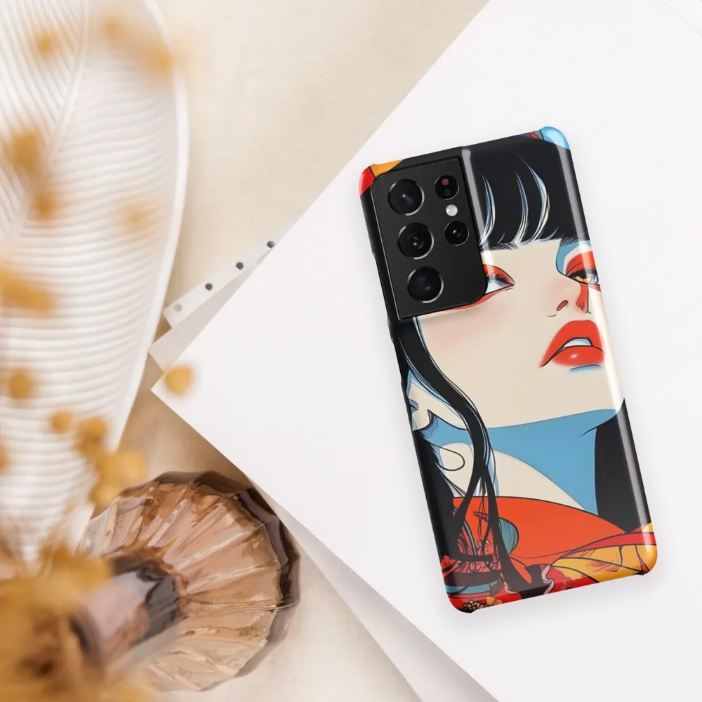 Vibrant Elegance | Phone Case |  S21 Ultra | Snap Case | Glossy