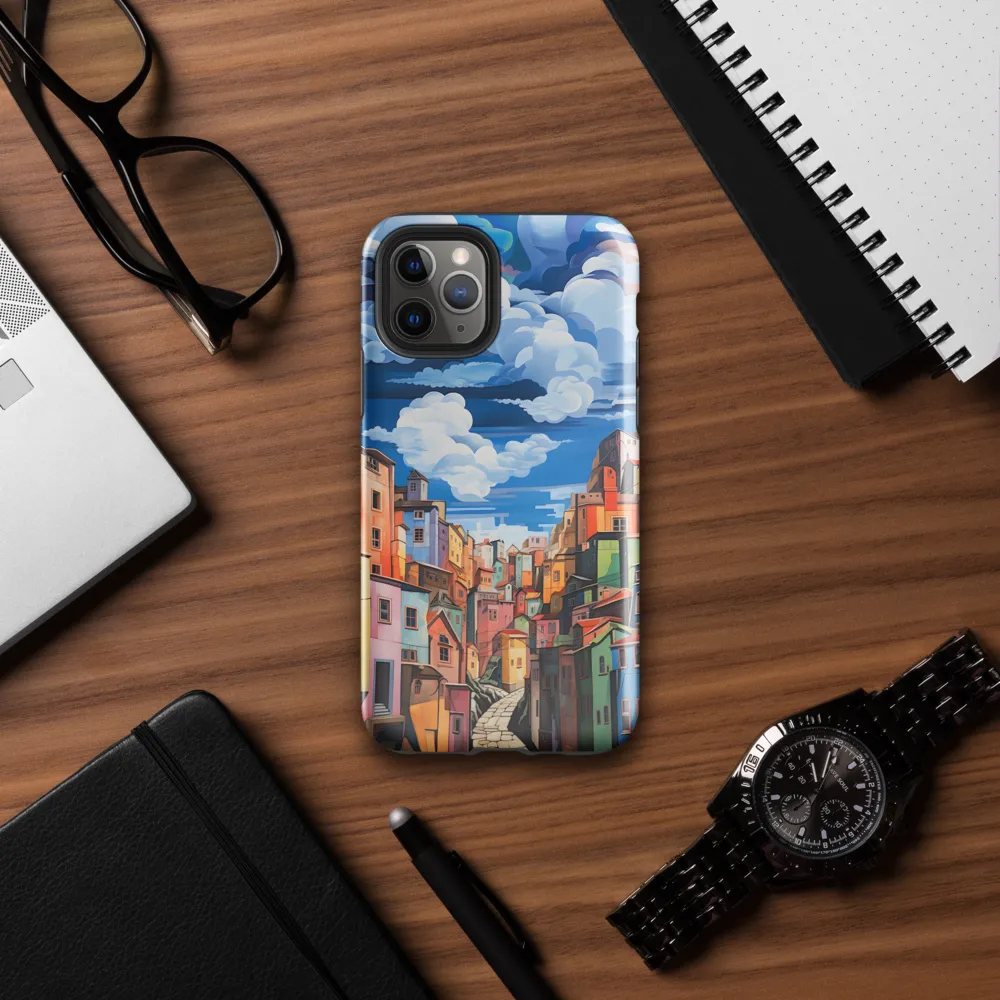 Whimsical Heights: A Vibrant Cityscape