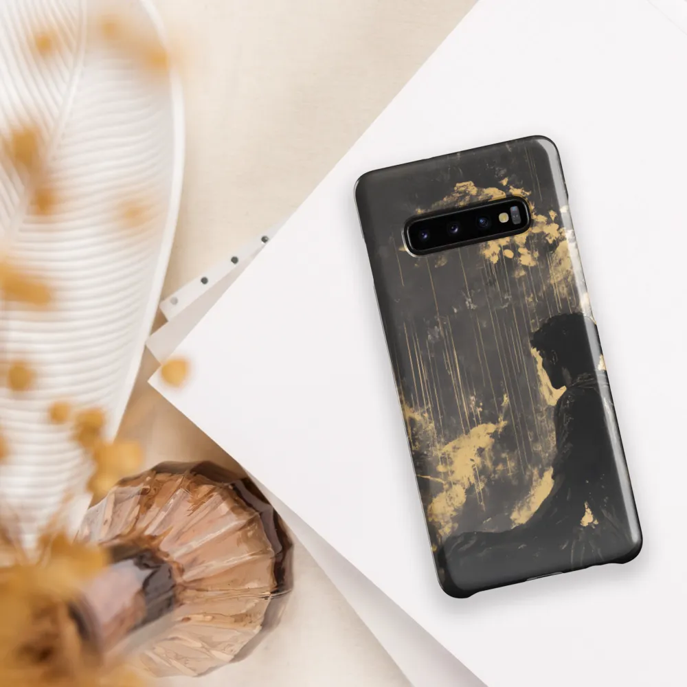 Reflections in Gold | Phone Case |  S10 Plus | Snap Case | Glossy